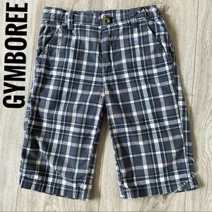 EUC Like New Gymboree Boys Plaid Shorts Size 8